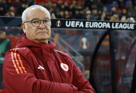 Claudio Ranieri, DT de Roma. Foto: Reuters/Piroschka Van De Wouw.