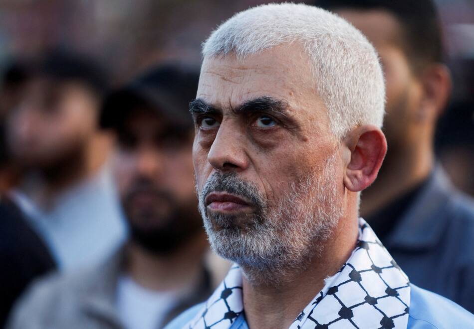 Yahya Sinwar, líder de Hamás. Foto: Reuters.