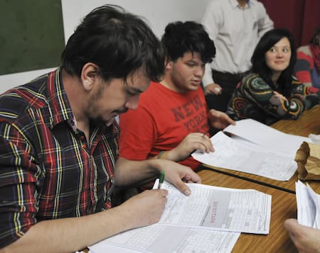 Elecciones 2023, escrutinio. Foto: NA.