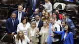 Tensa jura en Diputados: cánticos, insultos y repudiables gestos