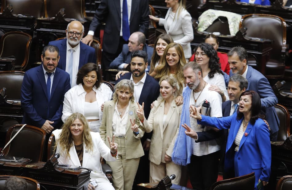 Jura de diputados en el Congreso.