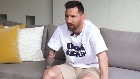 Lionel Messi. Foto: Captura de video.