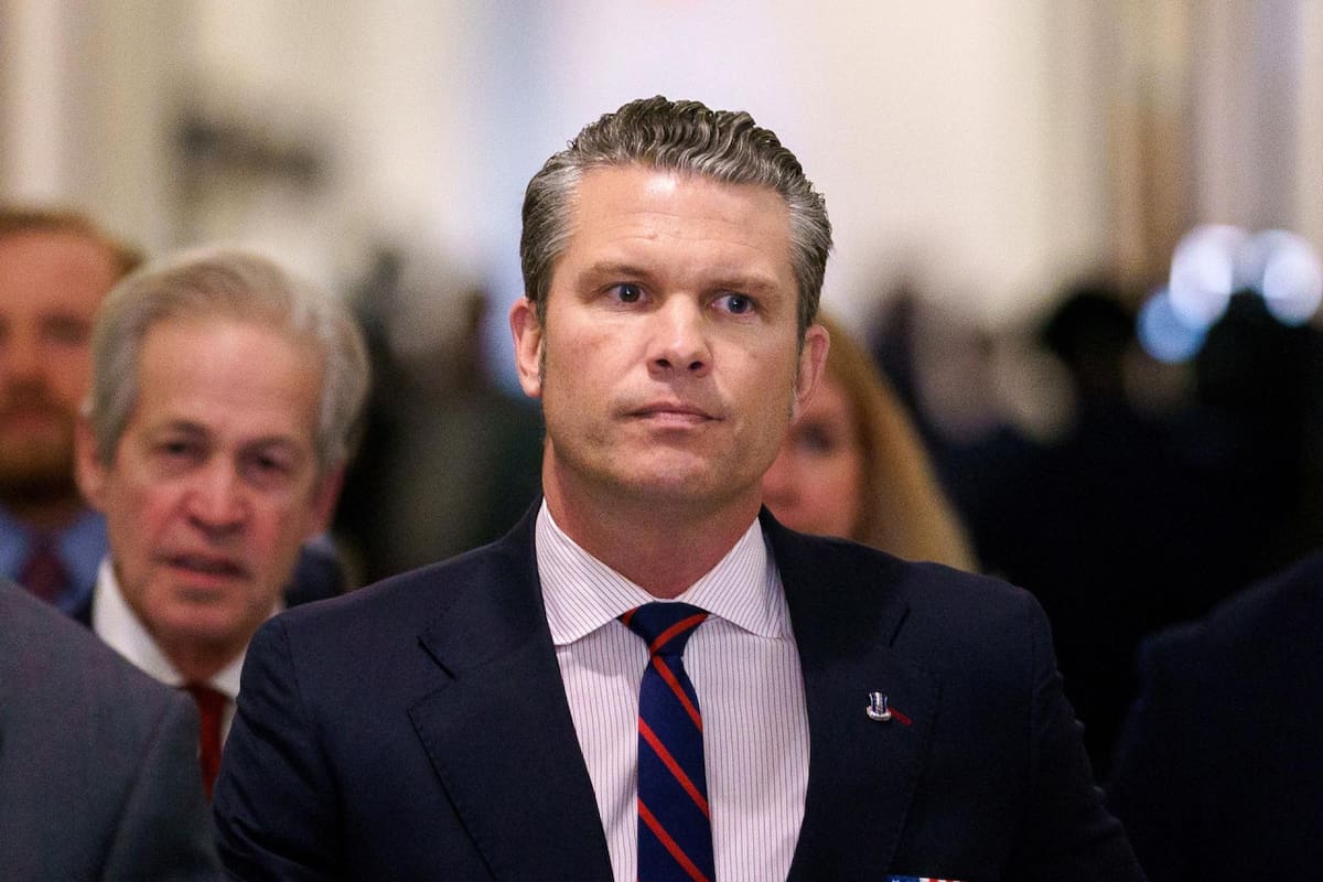 Pete Hegseth, candidato del presidente electo de Estados Unidos, Donald Trump, a Secretario de Defensa. EFE