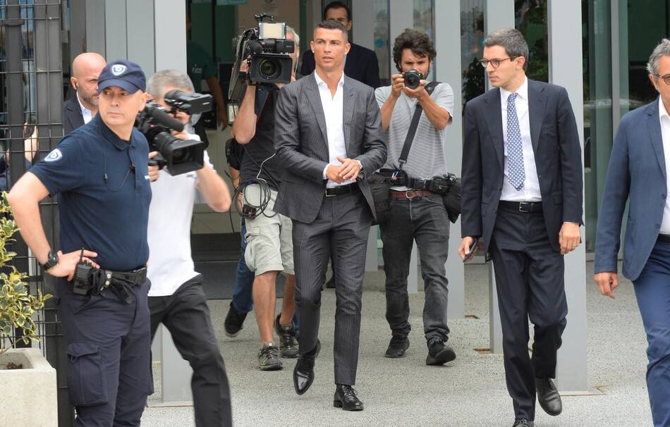 Cristiano Ronaldo ante la Juventus, Reuters