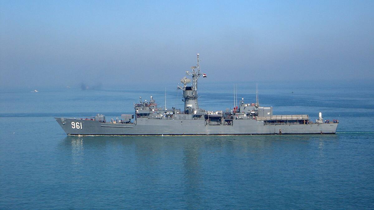 Egipto es la principal potencia naval de África y una de las más grandes de Oriente Medio. Foto: Wikipedia.