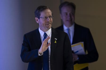 Isaac Herzog, presidente de Israel. Foto: EFE.