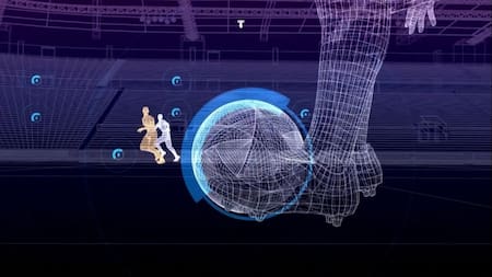 Nueva tecnología del VAR. Foto: Reuters.