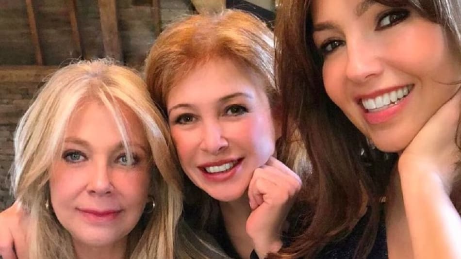 Ernestina Sodi y su hermana Thalía. Foto: Instagram/@thalia