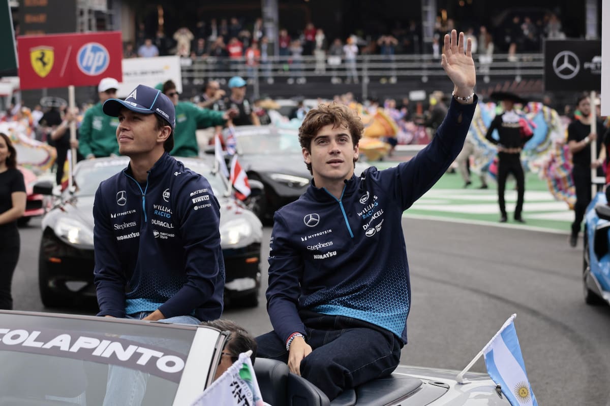 Franco Colapinto correrá por primera vez en Interlagos, Brasil. Foto: EFE.