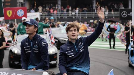 Franco Colapinto correrá por primera vez en Interlagos, Brasil. Foto: EFE.