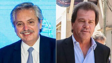 Alberto Fernández y Sergio Nardelli, CEO de Vicentin