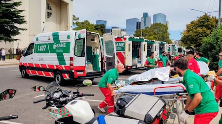 La Corte Suprema de Justicia impulsó un simulacro de emergencia en Comodoro Py