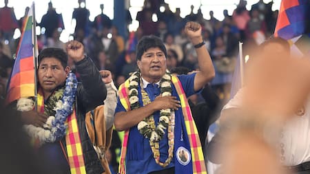 Evo Morales; Bolivia. Foto: EFE.