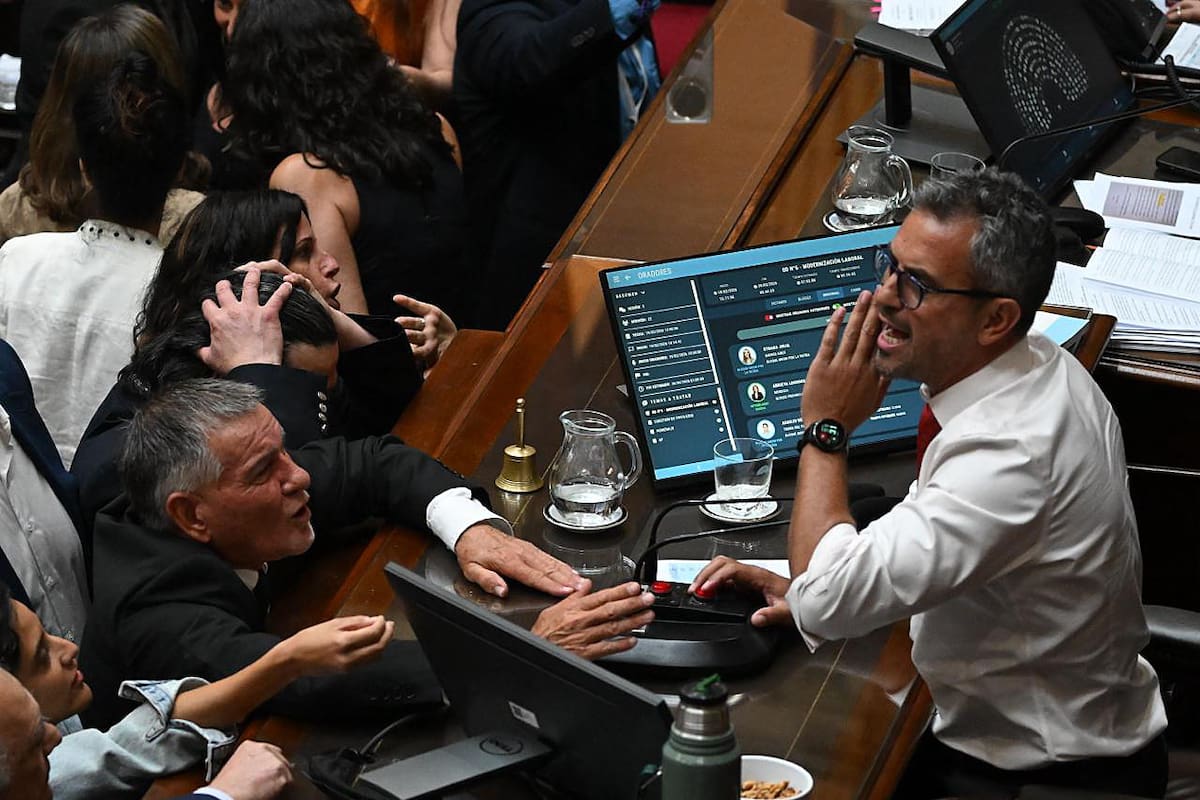 Sesión en la Cámara de Diputados