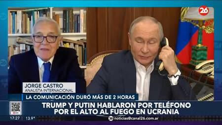 Jorge Castro en 26 PM. Foto: captura.