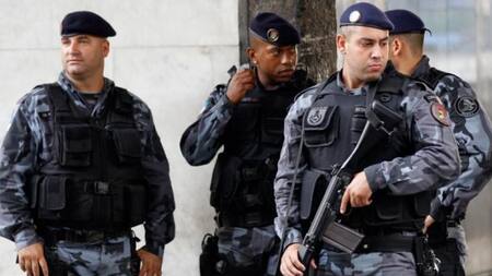 Policía de Brasil. Foto: NA.