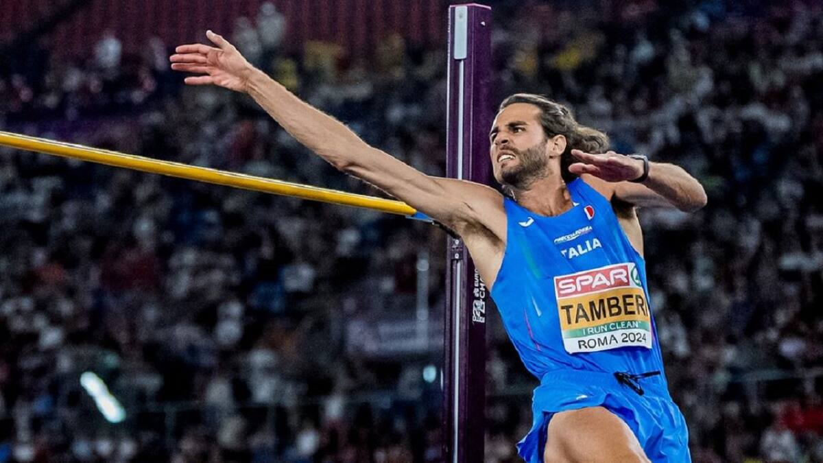 Gianmarco Tamberi, atleta italiano. Foto: Instagram @gianmarcotamberi