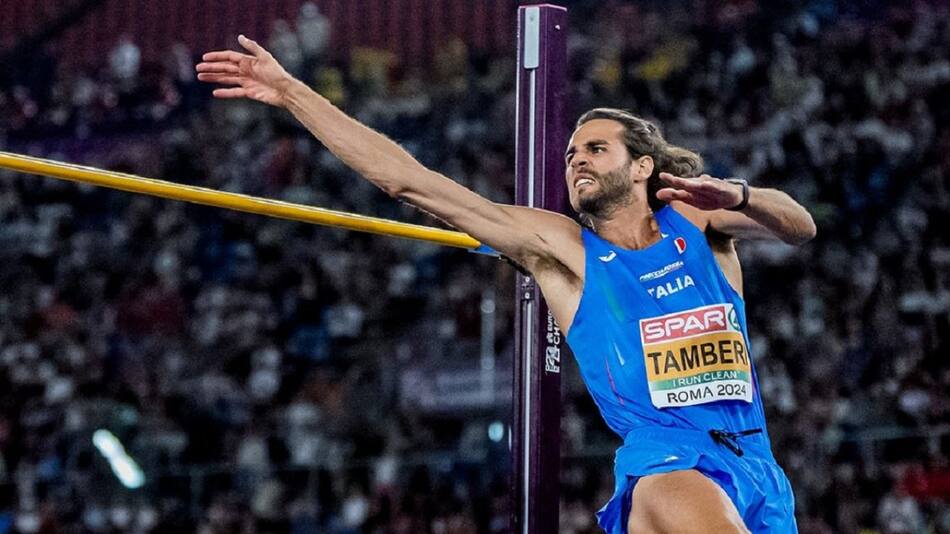 Gianmarco Tamberi, atleta italiano. Foto: Instagram @gianmarcotamberi