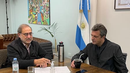 Jorge Argüello y Sergio Massa, Gobierno, NA