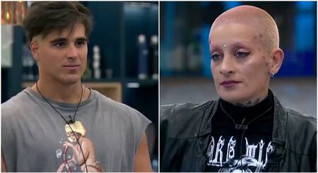 Mauro y Furia de Gran Hermano. Foto: captura Telefe.