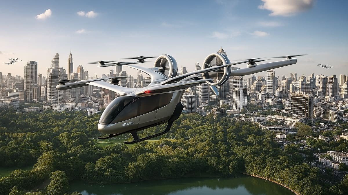 Del asfalto al cielo: así son los autos voladores eVTOL diseñados en Brasil para combatir el tráfico urbano