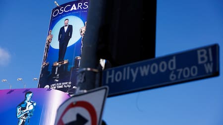 Los preparativos para los Óscar. Foto: Reuters