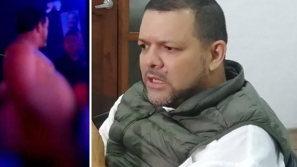 El alcalde Martín Mejía protagonista de un escándalo. Foto: captura video