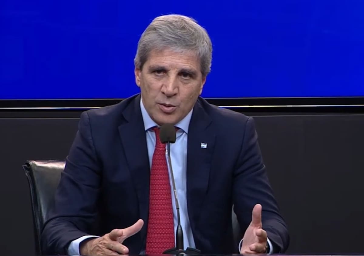 Luis Caputo, ministro de Economía