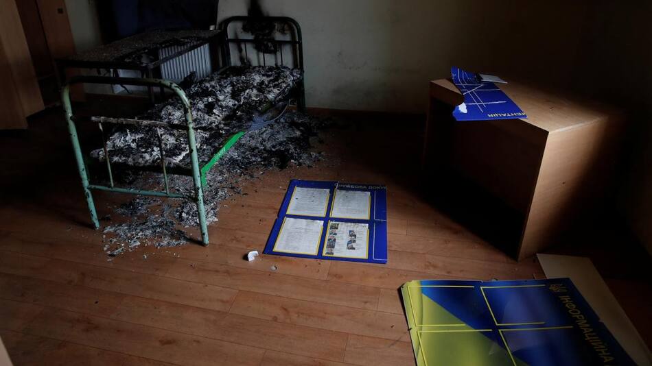 Ucrania encontró cámaras de tortura en Jersón_Reuters