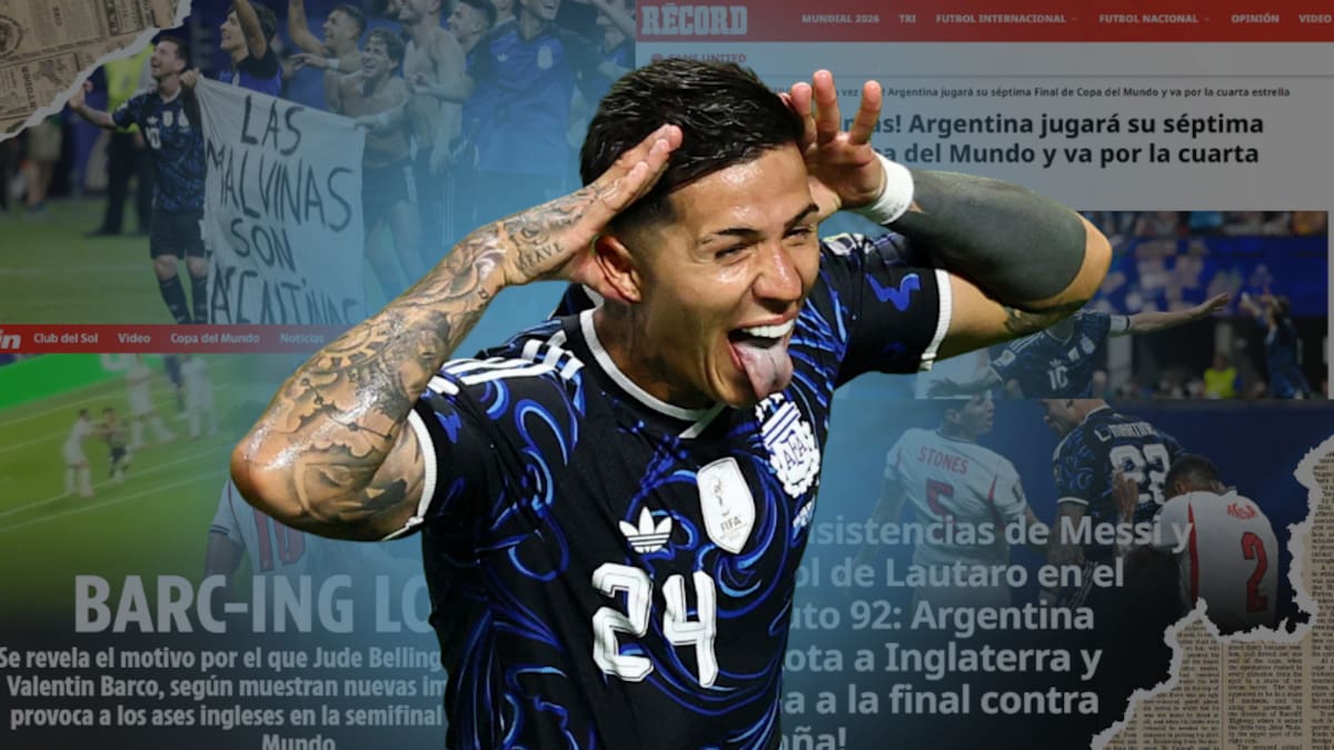 La prensa internacional destacó la remontada de Argentina ante Inglaterra y el liderazgo de Lionel Messi para alcanzar una nueva final del Mundial.