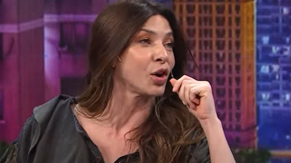 Romina Gaetani. Foto: captura América TV.