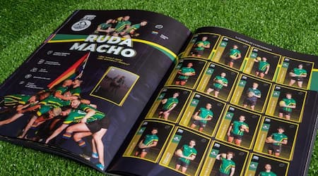 “La cancha de la diversidad”, el álbum de figuritas LGBTQI de Emilien Buffard. Foto: Emilien Buffard