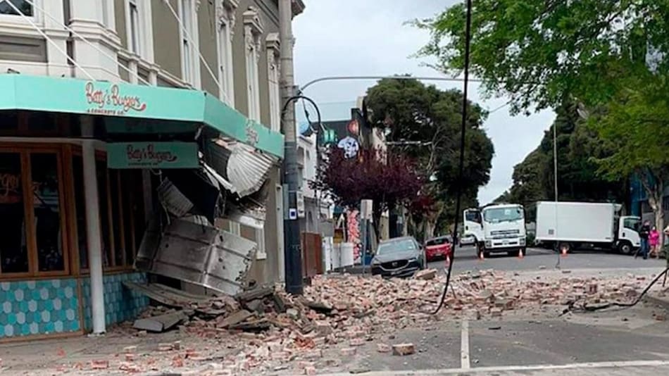 Terremoto en Melbourne, Australia