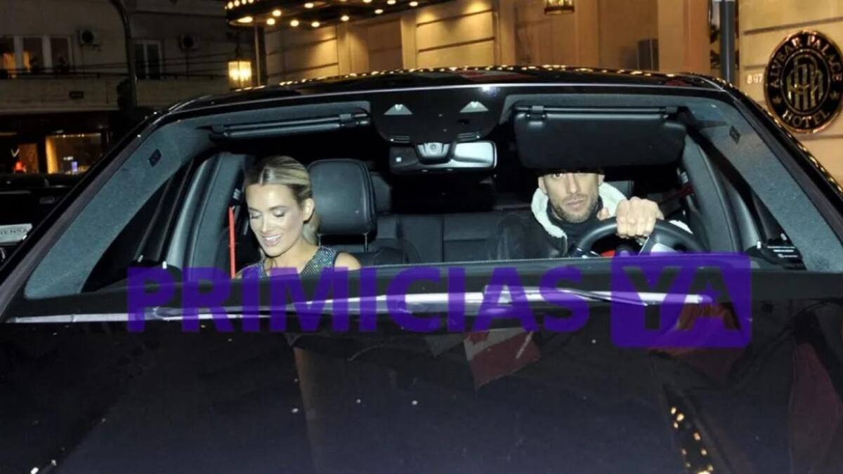 Camila Homs y su nuevo novio. Foto: Primicias Ya.