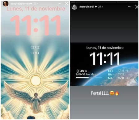 Los posteos de la China Suárez y Mauro Icardi con diferencia de minutos.