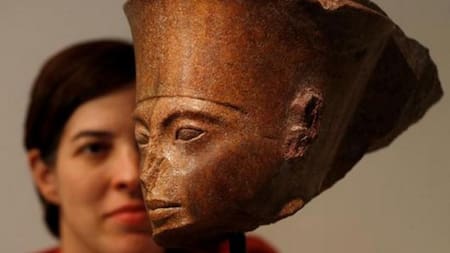 Busto de Tutankamón reclamado por Egipto fue subastado en U$S 6 millones