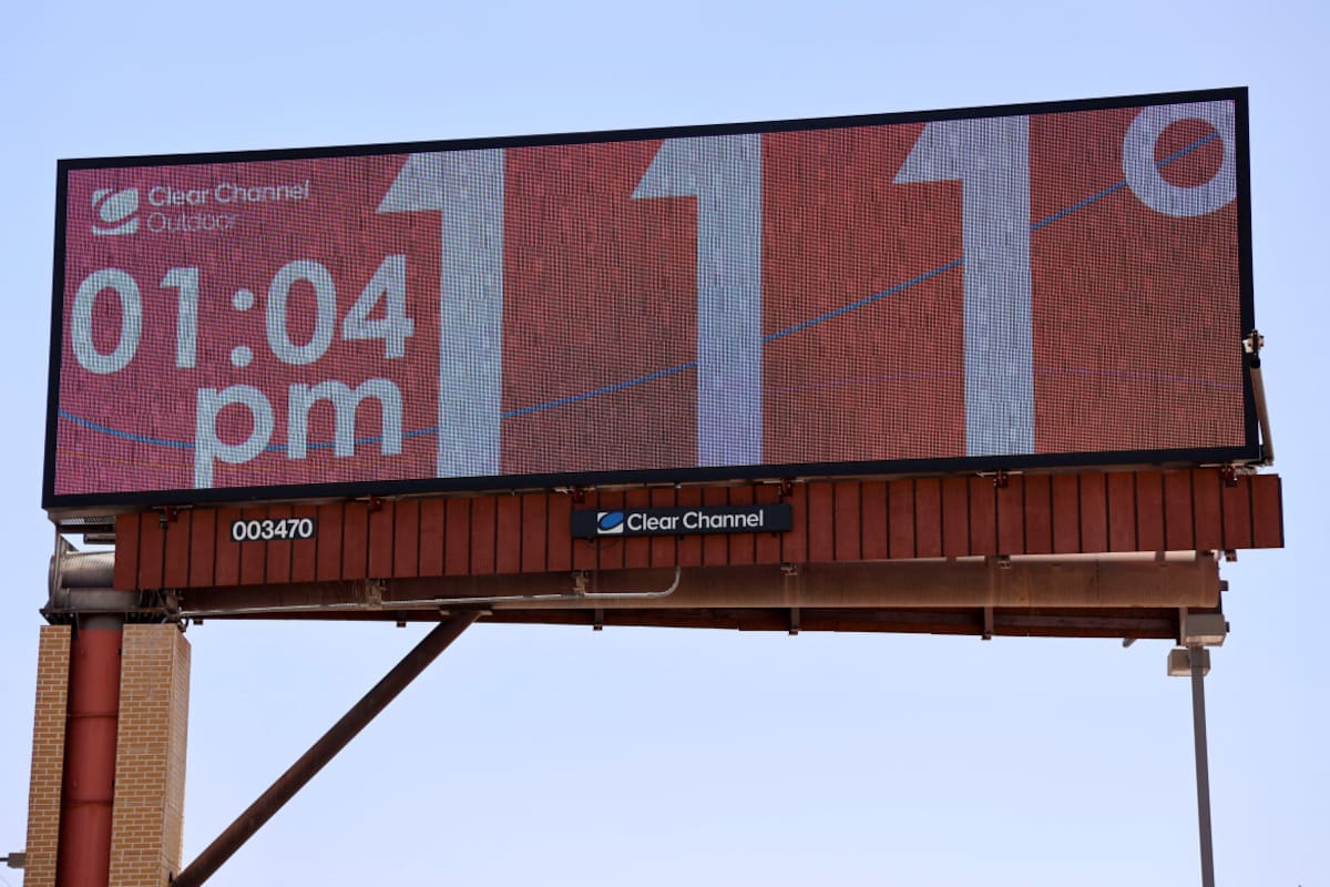 Temperaturas récord en Phoenix. Foto: Reuters.