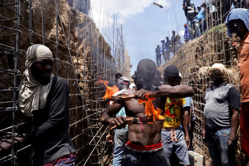 Violencia en la frontera entre Haití y República Dominicana. Foto: Reuters.