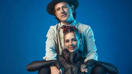 Cande Tinelli y Coti. Foto: NA.