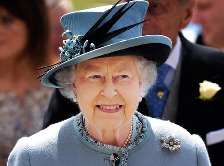 Reina Isabel II en Reino Unido. Foto: EFE.