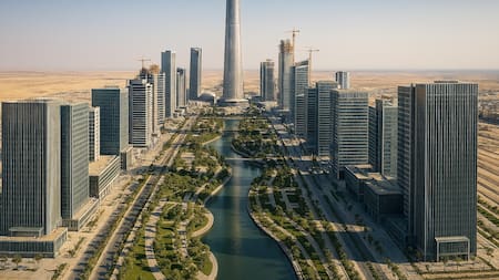 Egipto construye una megaciudad desde cero en medio del desierto: tendrá rascacielos récord y un río artificial