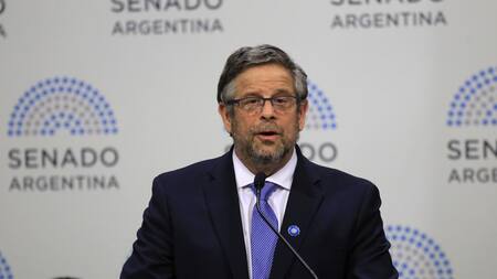 Ministro de salud, Adolfo Rubinstein, en debate por la ley de aborto - NA -