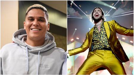 Juanfer Quintero y Maluma. Fotos: NA.