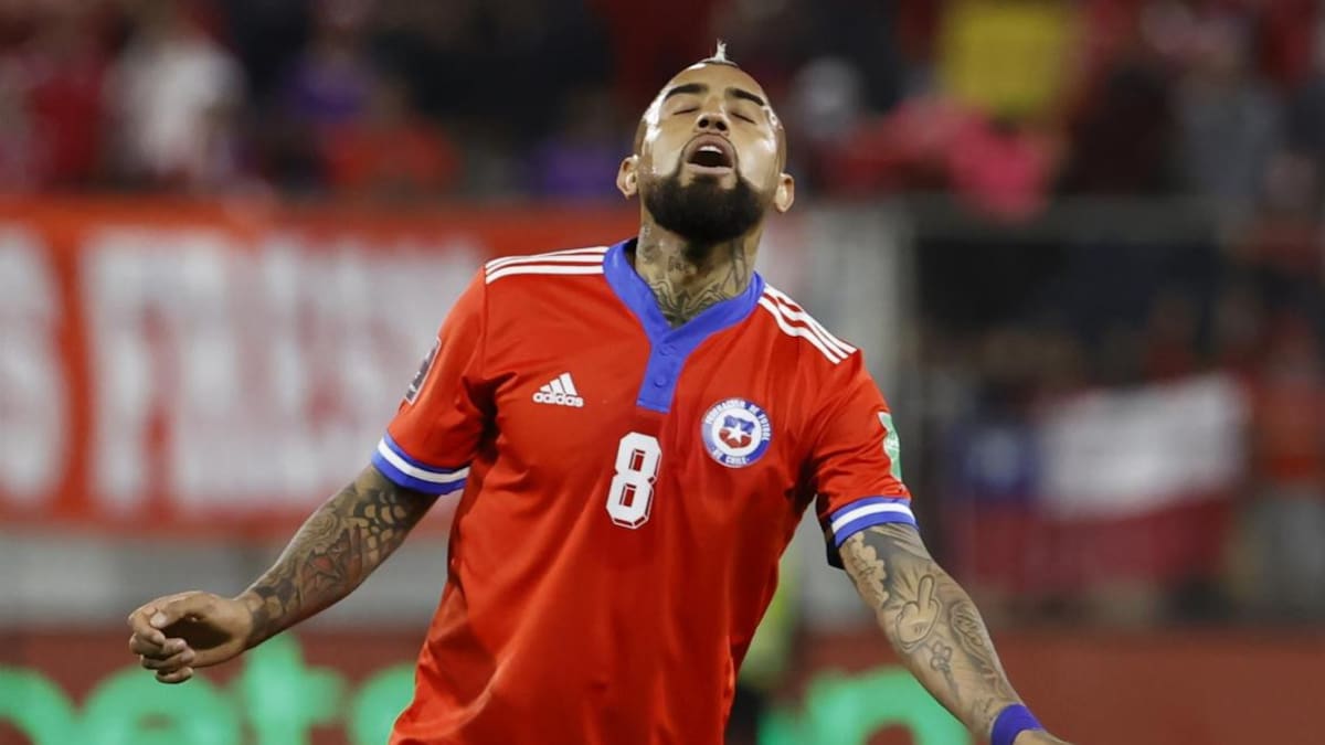 Chile vs Uruguay, Eliminatorias, Vidal, EFE