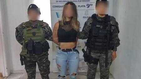 Joven detenida en Mar del Plata por morder a una policía