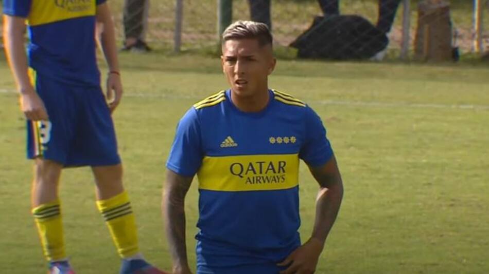 Agustín Almendra en la Reserva de Boca