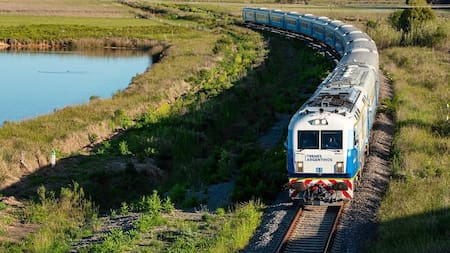 Trenes de larga distancia. Foto NA.