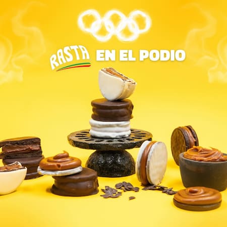 Alfajor Rasta, golosina. Foto: Instagram @rastaalfajores