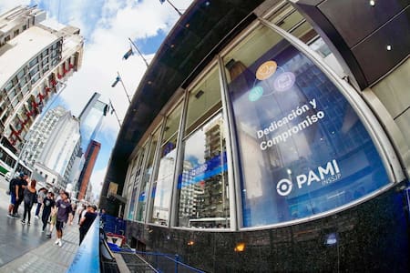 Oficinas de PAMI. Foto: NA (Claudio Fanchi)