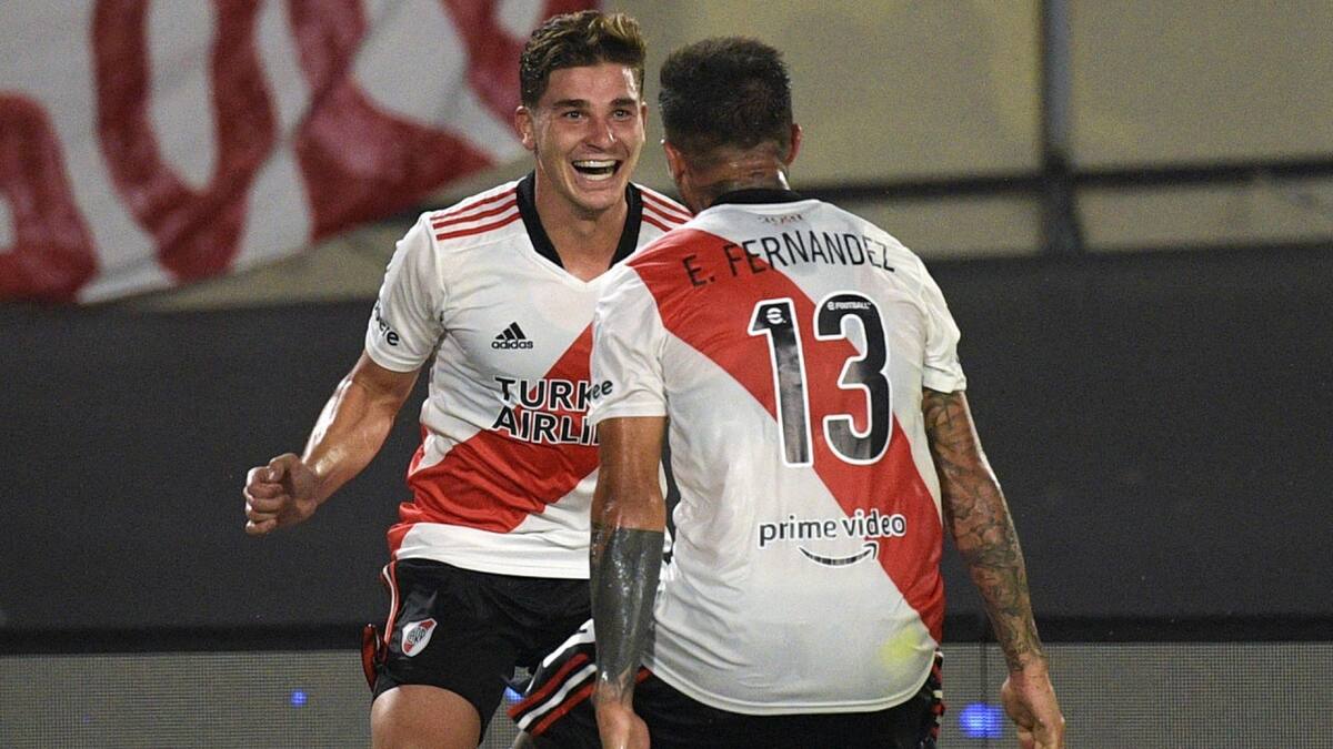 Julián Álvarez y Enzo Fernández, algunas de las joyas surgidas de River.